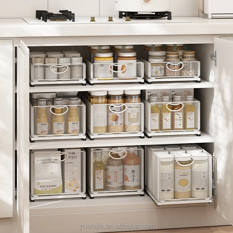 YUSHIJIA new design multi purpose kitchen storage cabinet organizer slide out spice rack
YUSHIJIA new design multi purpose kitchen storage cabinet organizer slide out spice rack