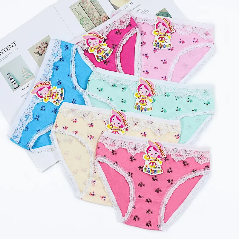 Ready goods wholesale colorful cotton lace panties for girls children underwear, Mix 6 colors
Ready goods wholesale colorful cotton lace panties for girls children underwear, Mix 6 colors