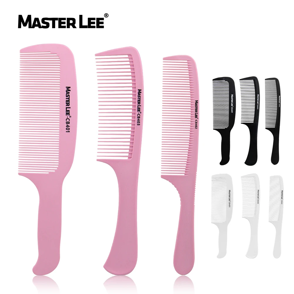 Masterlee Private Label custom logo carbon material salon plastic hair comb cutting comb Hair Brush, Pink / white / black
Masterlee Private Label custom logo carbon material salon plastic hair comb cutting comb Hair Brush, Pink / white / black