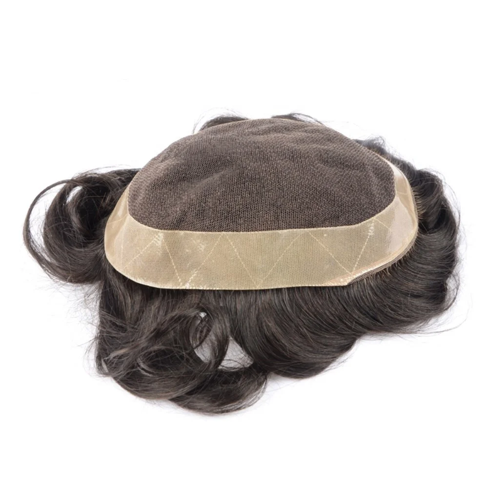 Sunnymay stock fine mono with skin around , hair men toupee , hair replacement men toupee free shipping
Sunnymay stock fine mono with skin around , hair men toupee , hair replacement men toupee free shipping