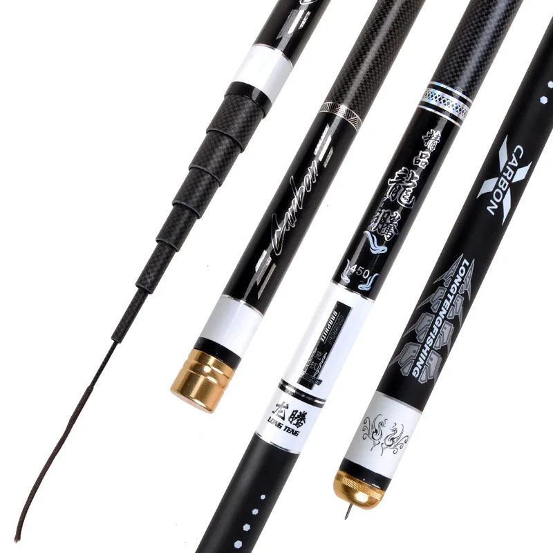 Super Light Hard Fishing Rod 98% High Carbon Fiber Telescopic Black Handle Stream Pole3.6M4.5M7.2M Travel Carp Rod, Blue,black
Super Light Hard Fishing Rod 98% High Carbon Fiber Telescopic Black Handle Stream Pole3.6M4.5M7.2M Travel Carp Rod, Blue,black