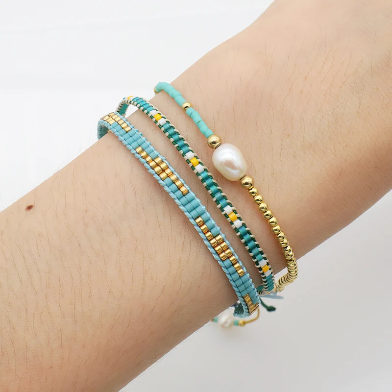 Handmade Girls kids colorful OEM Miyuki beads bracelets bangle CUSTOM adjustable beaded bracelet, Green
Handmade Girls kids colorful OEM Miyuki beads bracelets bangle CUSTOM adjustable beaded bracelet, Green