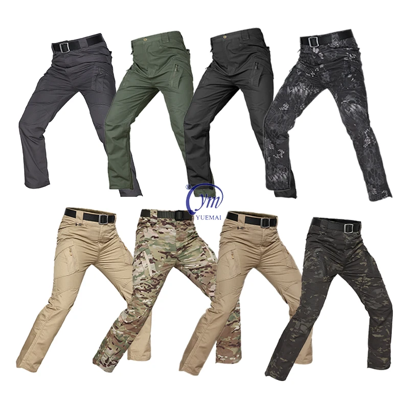 Men Waterproof Tactical Cargo Pants Military Outdoor Camouflage Trousers, Customized color
Men Waterproof Tactical Cargo Pants Military Outdoor Camouflage Trousers, Customized color