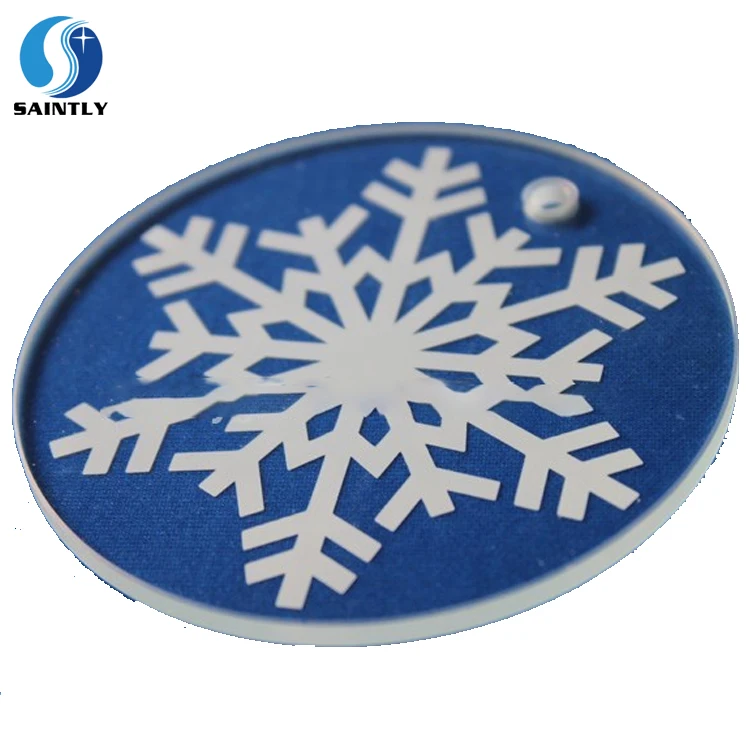 Best seller Christmas gift tempered round glass chopping board
