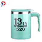 Hot sale 11 oz 304 stainless steel double walled tumbler warmer cups travel coffee mugs electric mixing cup