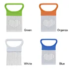 Dropshipping Kitchen Gadgets Onion Slicer Tomato Vegetables Safe Fork Slicing Cutting Tools