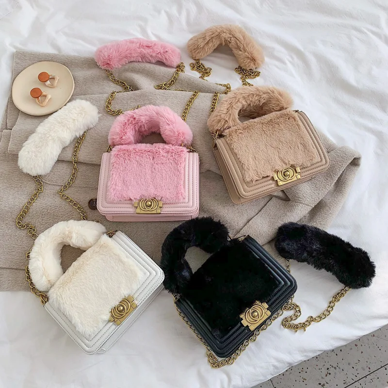 designer luxury handbags famous brands bag fur purses and handbags for women, Black/white/pink/khaki
designer luxury handbags famous brands bag fur purses and handbags for women, Black/white/pink/khaki