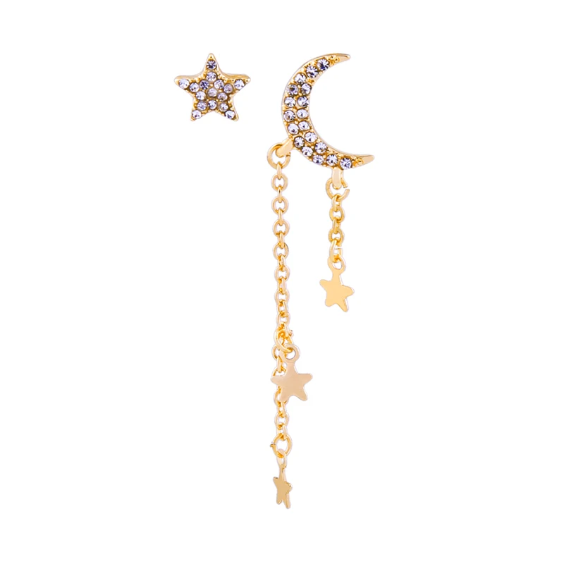 de98047 Star Moon Stud Earrings Set Fashion Jewelry Female Girl Geometric Hanging Earrings, Gold
de98047 Star Moon Stud Earrings Set Fashion Jewelry Female Girl Geometric Hanging Earrings, Gold