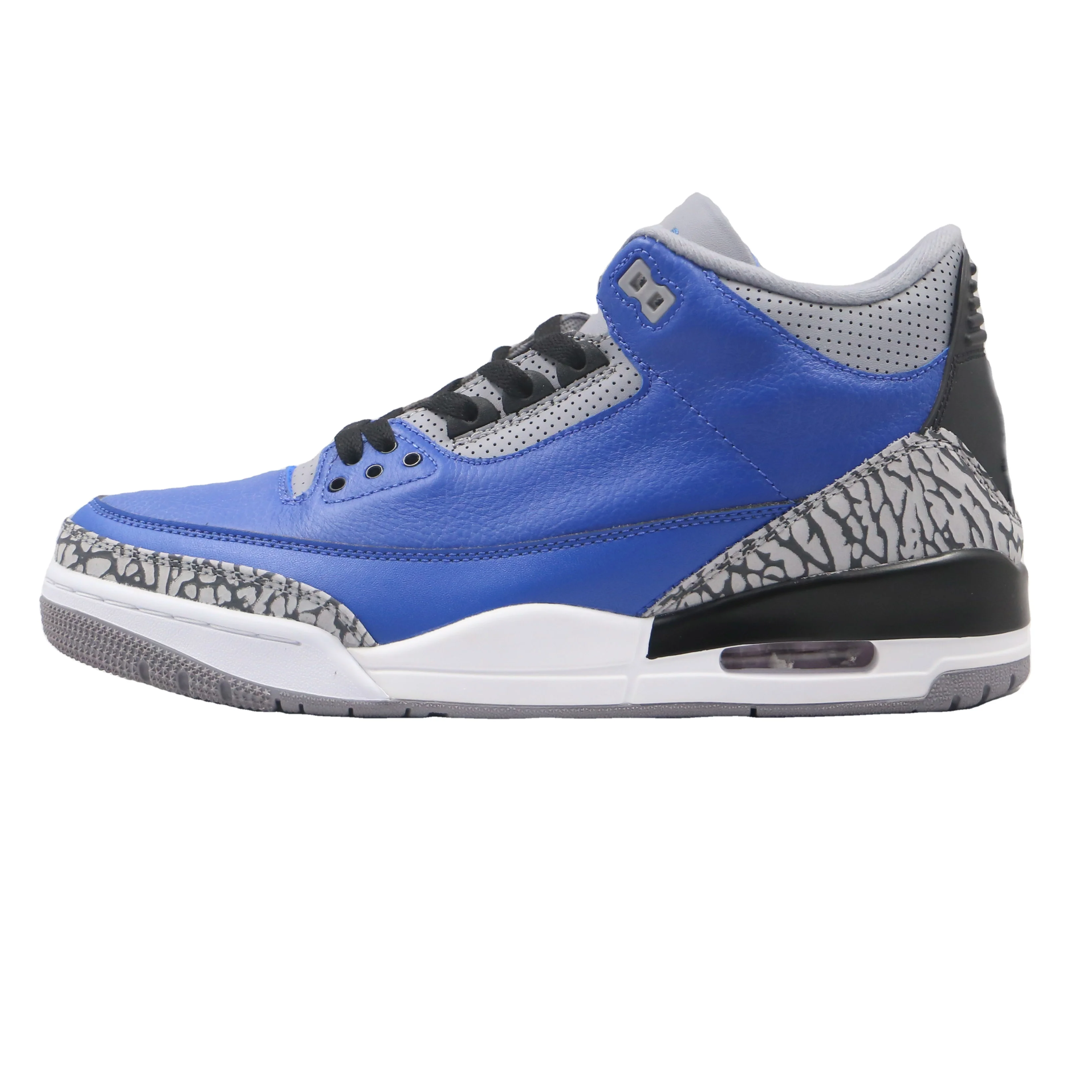 Leather retro 3S air cushion cushioning rubber non slip sole casual sports shoes basketball shoes, Black
Leather retro 3S air cushion cushioning rubber non slip sole casual sports shoes basketball shoes, Black