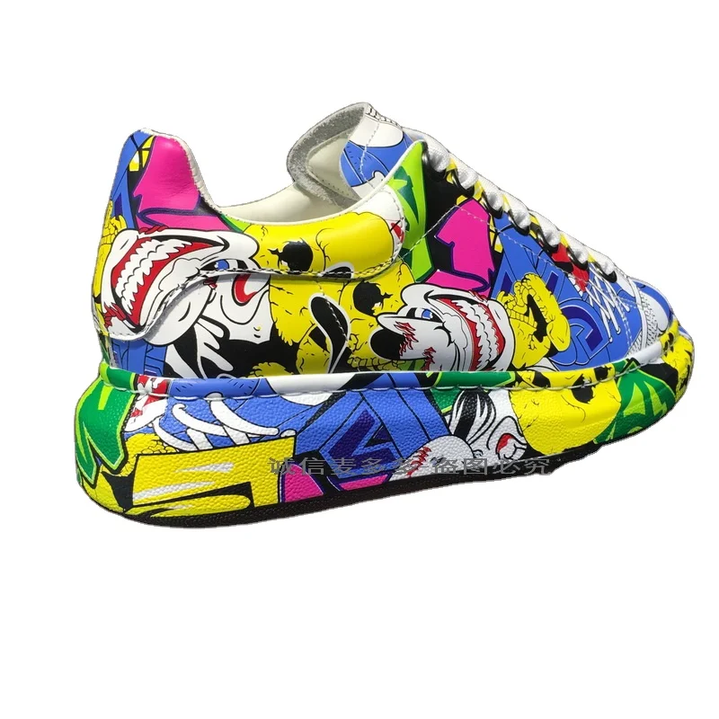2021 new brand design low top leisure skateboard shoes Street couple real cow leather hand painted shoes fashion designer shoela
2021 new brand design low top leisure skateboard shoes Street couple real cow leather hand painted shoes fashion designer shoela