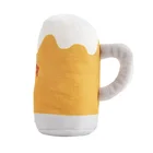 Supported Toys Plush Toy For Dogs Squeaky ODM Supported Beer Style Squeaky Plush Toys For Dog Chewing
