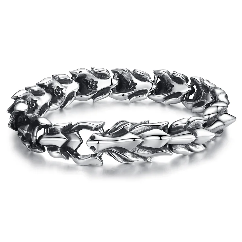 Mens Dragon Scale 925 Sterling Silver Bracelet Classic Style S925 Sterling Silver Bangles for Mens Boys Silver Jewelry
Mens Dragon Scale 925 Sterling Silver Bracelet Classic Style S925 Sterling Silver Bangles for Mens Boys Silver Jewelry
