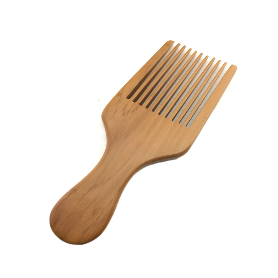 2020 hot selling handmade wooden classic afro hair pick comb eco friendly natural wide tooth comb, Natural color
2020 hot selling handmade wooden classic afro hair pick comb eco friendly natural wide tooth comb, Natural color