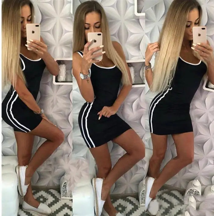 2019 Summer Package Hip Dress Women Solid Knitted Sexy Dress Casual O-neck Sleeveless Bodycon Dress Women Plus Size vestidos, Pictures
2019 Summer Package Hip Dress Women Solid Knitted Sexy Dress Casual O-neck Sleeveless Bodycon Dress Women Plus Size vestidos, Pictures