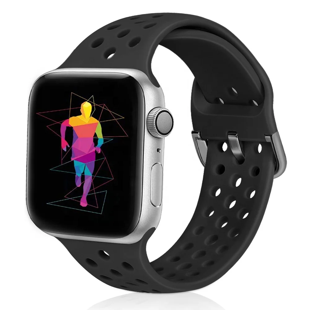Hot Sport Rubber Silicone band Iwatch Apple series 1 2 3 4 5 6 wrist band strap for Apple watch band High Quality new wriststrap, Optional
Hot Sport Rubber Silicone band Iwatch Apple series 1 2 3 4 5 6 wrist band strap for Apple watch band High Quality new wriststrap, Optional