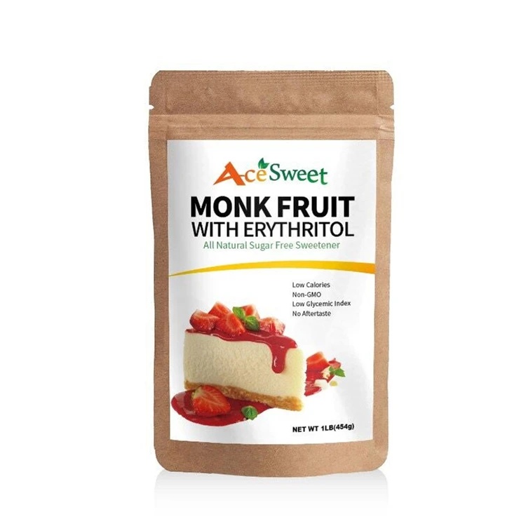 

NON GMO Golden Monk Fruit Sweetener 25kg With Erythritol Monkfruit Sweetener Drops Lakanto Classic Monk Fruit Sweetener