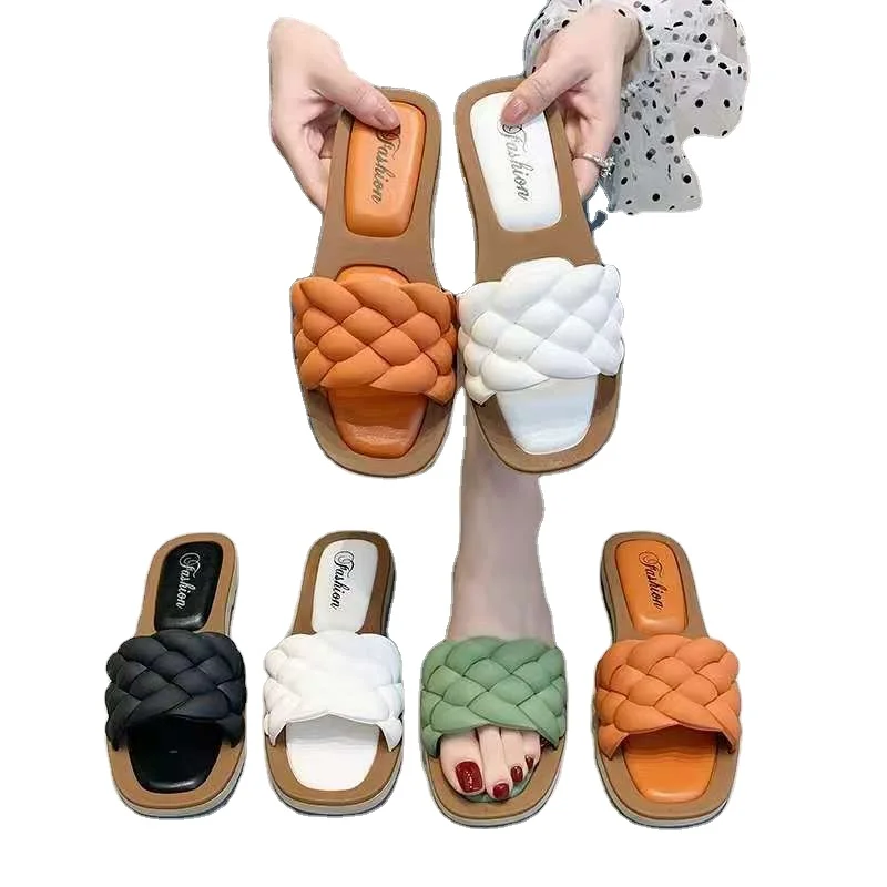 Factory price slippers Vacation casual outer fashion women shoes flat-bottomed lady lazy sandals, Colorful
Factory price slippers Vacation casual outer fashion women shoes flat-bottomed lady lazy sandals, Colorful