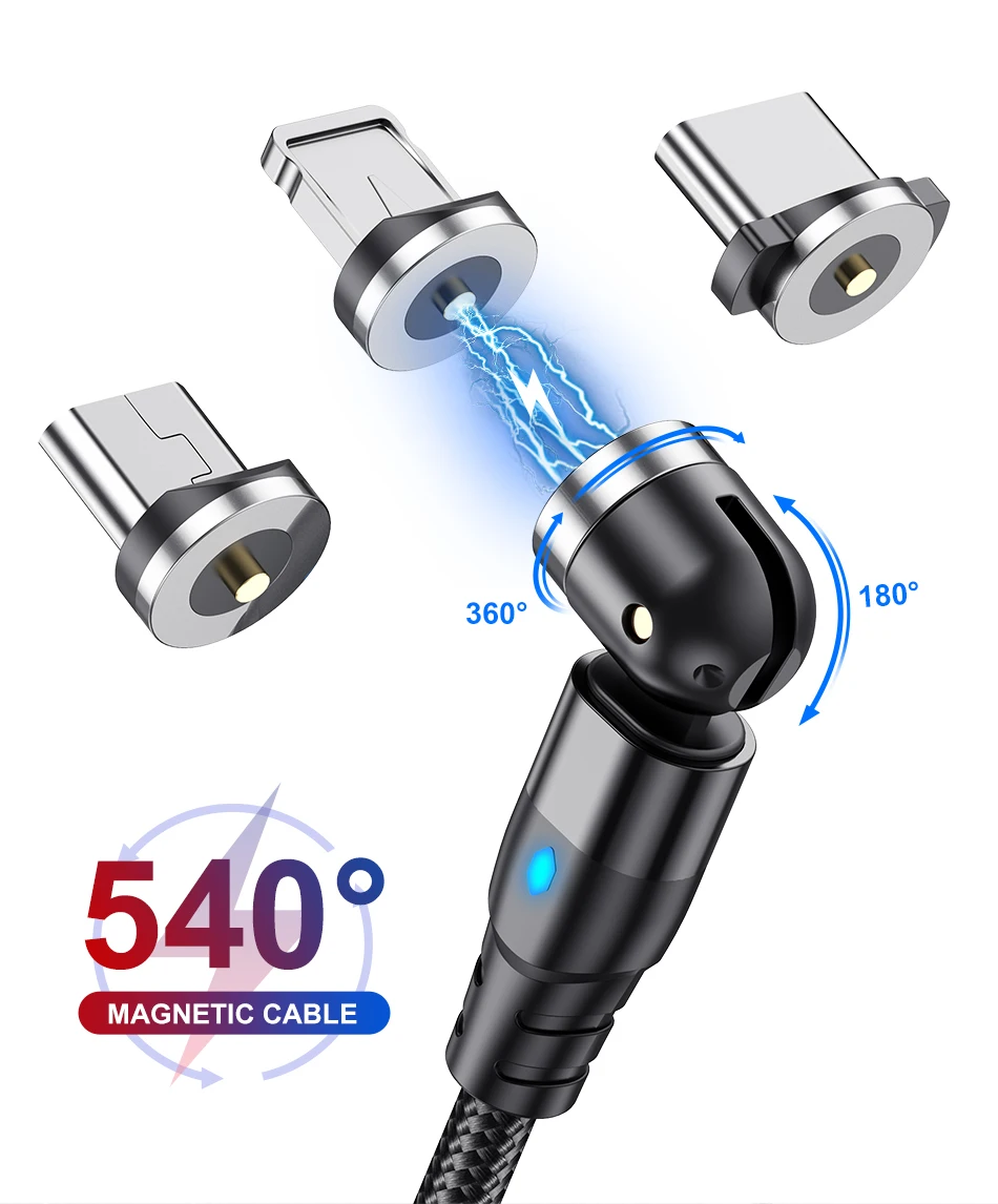 540 Degree Rotating 3 in 1 Cable Magnetic Data Cable 3 in 1 Magnetic usb Cable in for Iphone, Black,red 
540 Degree Rotating 3 in 1 Cable Magnetic Data Cable 3 in 1 Magnetic usb Cable in for Iphone, Black,red