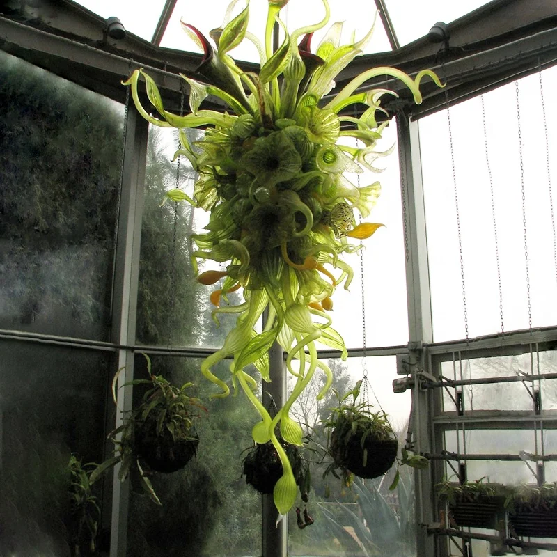 Modern Green Chandeliers Natural Design Blown Glass Chandelier Lamps Sunroom Light LED Lights Indoor Lighting Kitchen Fixture
Modern Green Chandeliers Natural Design Blown Glass Chandelier Lamps Sunroom Light LED Lights Indoor Lighting Kitchen Fixture