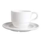 Manufacturer Melamine Cafe Tea Cup Set, Restaurant 100% Melamine Tea Cup And Saucer Sets 50