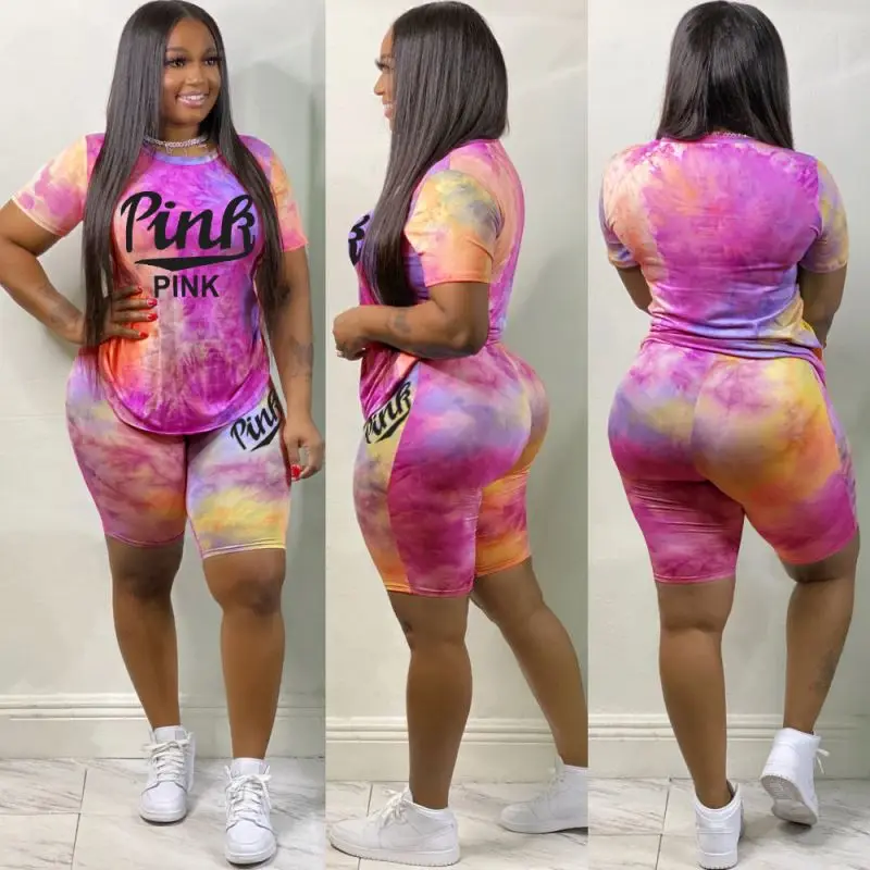 2021 summer plus size gym biker ladies clothing tie dye casual outfits shorts set 2 piece set
2021 summer plus size gym biker ladies clothing tie dye casual outfits shorts set 2 piece set