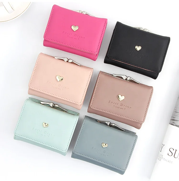 High Quality Ladies Fashion Colored PU Coin Wallet Mini Card Holder Small Money Clutch Purse For Women, 6 colors
High Quality Ladies Fashion Colored PU Coin Wallet Mini Card Holder Small Money Clutch Purse For Women, 6 colors
