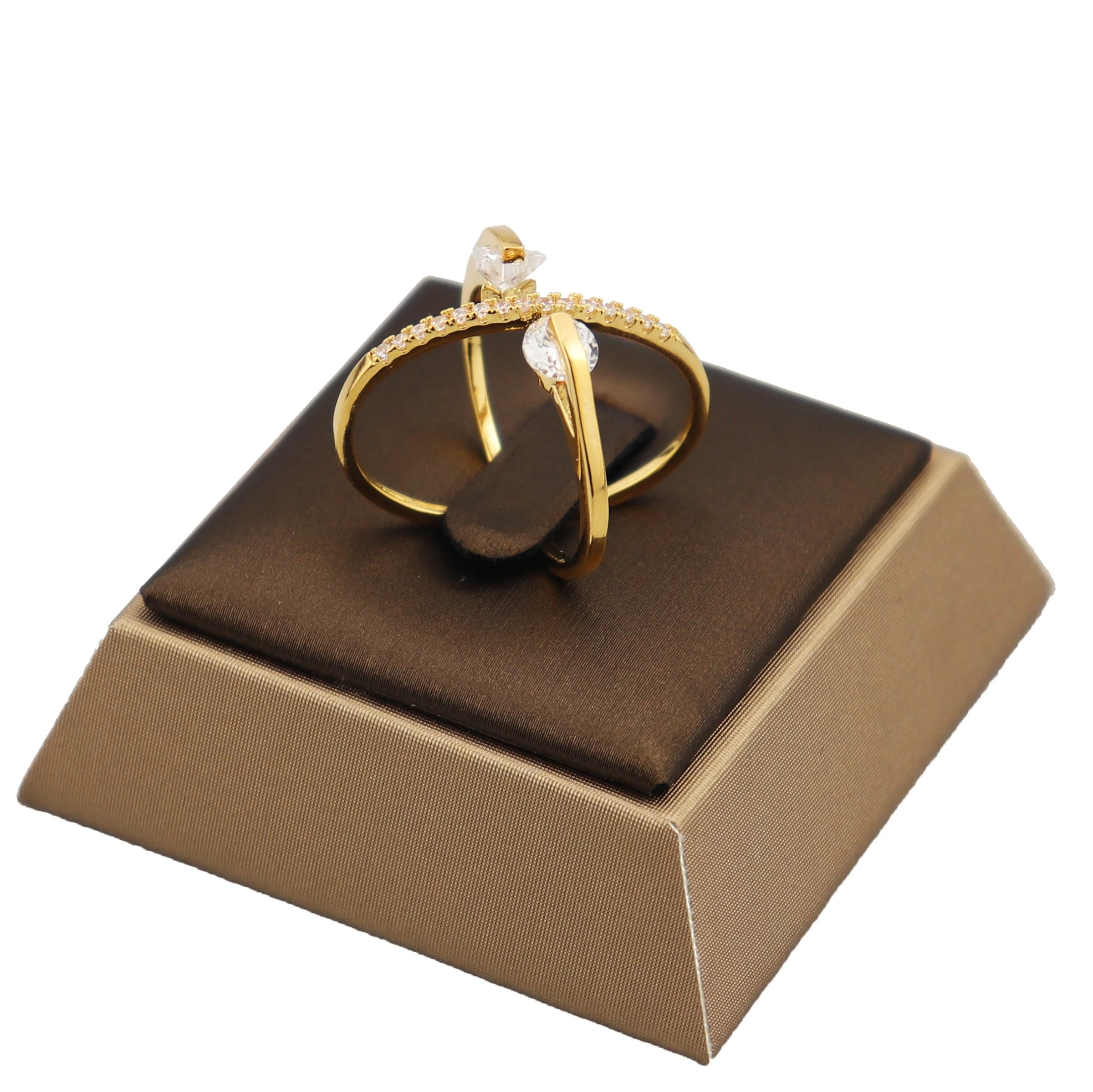 Fashion high quality gift two round cross star stone rings brand jewelry women girl set Zircon plated 18k gold jewelry set
Fashion high quality gift two round cross star stone rings brand jewelry women girl set Zircon plated 18k gold jewelry set