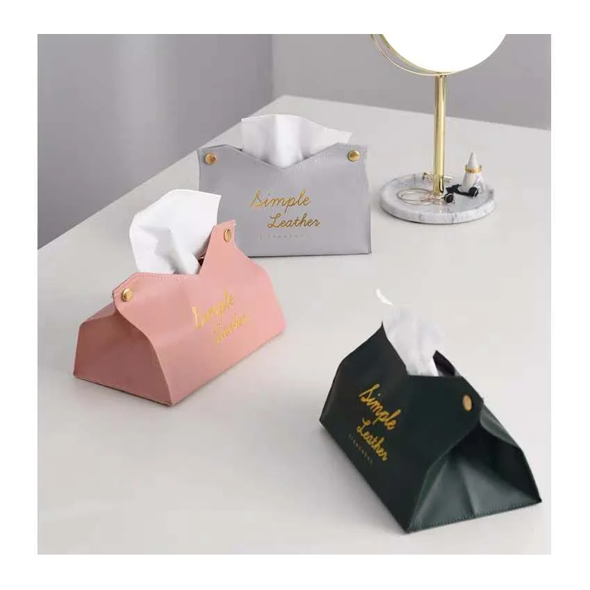 New Nordic style Leather Facial Tissue Paper Box Holder Cover Car napkin container Organizer for home decoration
New Nordic style Leather Facial Tissue Paper Box Holder Cover Car napkin container Organizer for home decoration