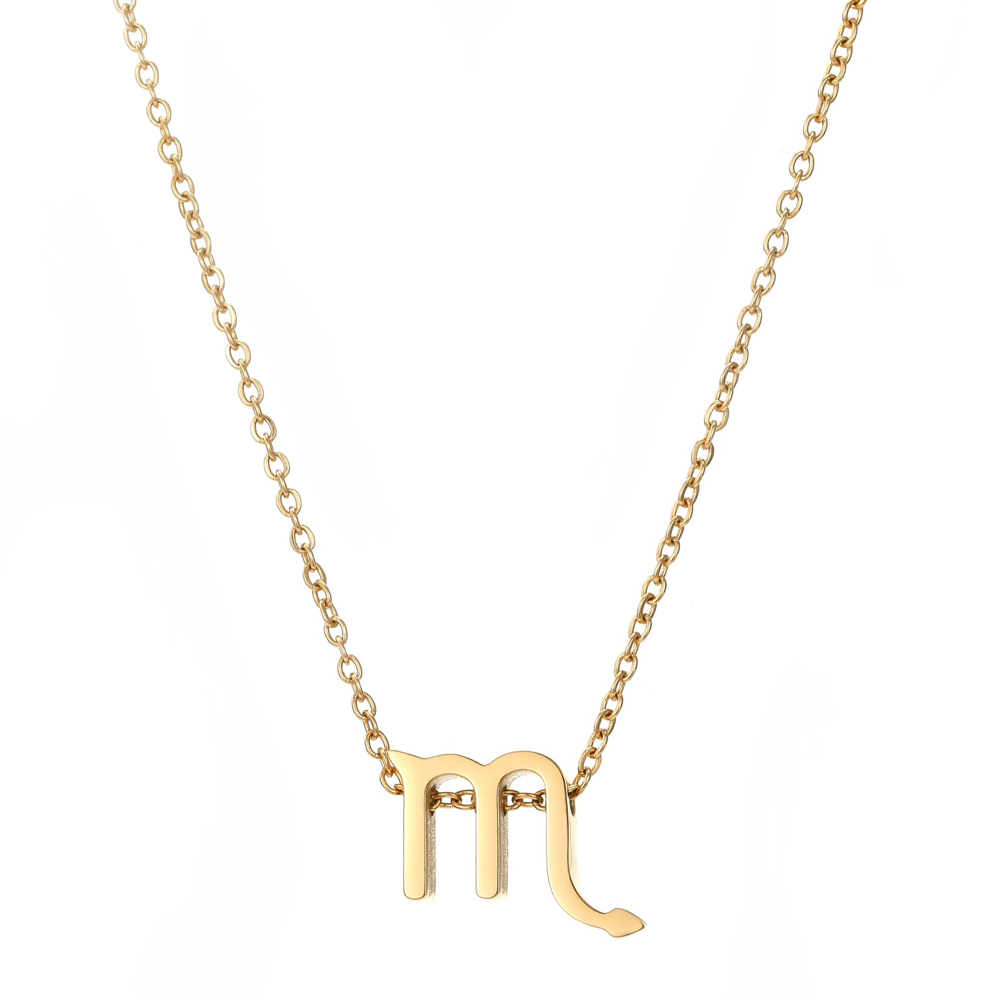 Female Elegant Astrology Pendants Necklaces Silver Personalized Charm Gold Chain Stainless Steel 12 Zodiac Sign Necklace, Silver/gold/rose gold
Female Elegant Astrology Pendants Necklaces Silver Personalized Charm Gold Chain Stainless Steel 12 Zodiac Sign Necklace, Silver/gold/rose gold