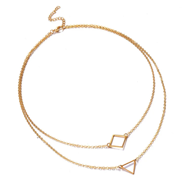 Women jewellery 2021 double layer necklaces cuban link for ladies simple gold chain necklace
Women jewellery 2021 double layer necklaces cuban link for ladies simple gold chain necklace
