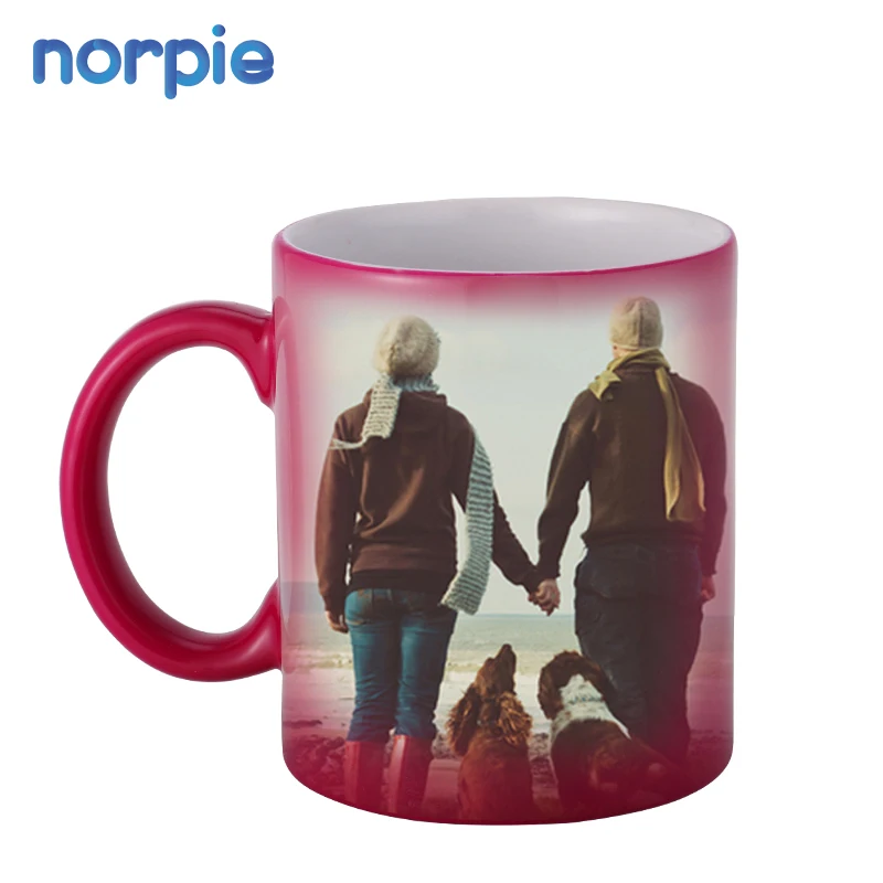 Wholesale New DIY Print Ceramic Hot Heat Sensitive Sublimation Cup Magic Color Changing Coffee Mug, Red
Wholesale New DIY Print Ceramic Hot Heat Sensitive Sublimation Cup Magic Color Changing Coffee Mug, Red