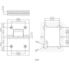 Top Hinge Hinge Glass Top Selling Brass Commercial Glass Door 180 Degrees Shower Hinge