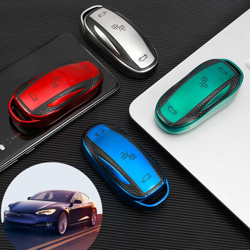 TPU leather surface car Key Case fob shell bag For Tesla Model X/Y/3/S Key chain Holder Cover Soft TPU Full Protection key fob
TPU leather surface car Key Case fob shell bag For Tesla Model X/Y/3/S Key chain Holder Cover Soft TPU Full Protection key fob