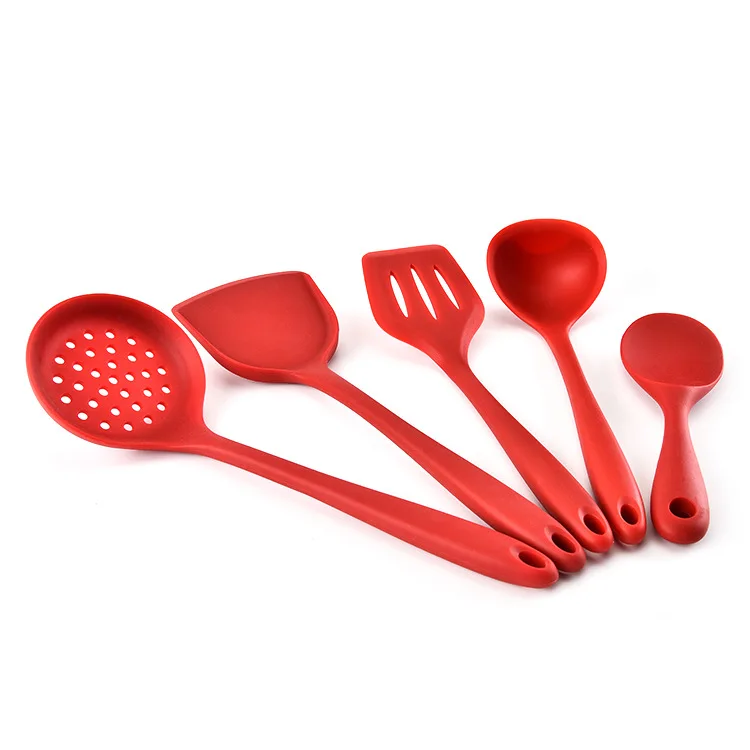 Manufacturer Custom Red 5 pieces Silicone kitchen accessories tools cooking tool sets kitchen utensils, Customized
Manufacturer Custom Red 5 pieces Silicone kitchen accessories tools cooking tool sets kitchen utensils, Customized