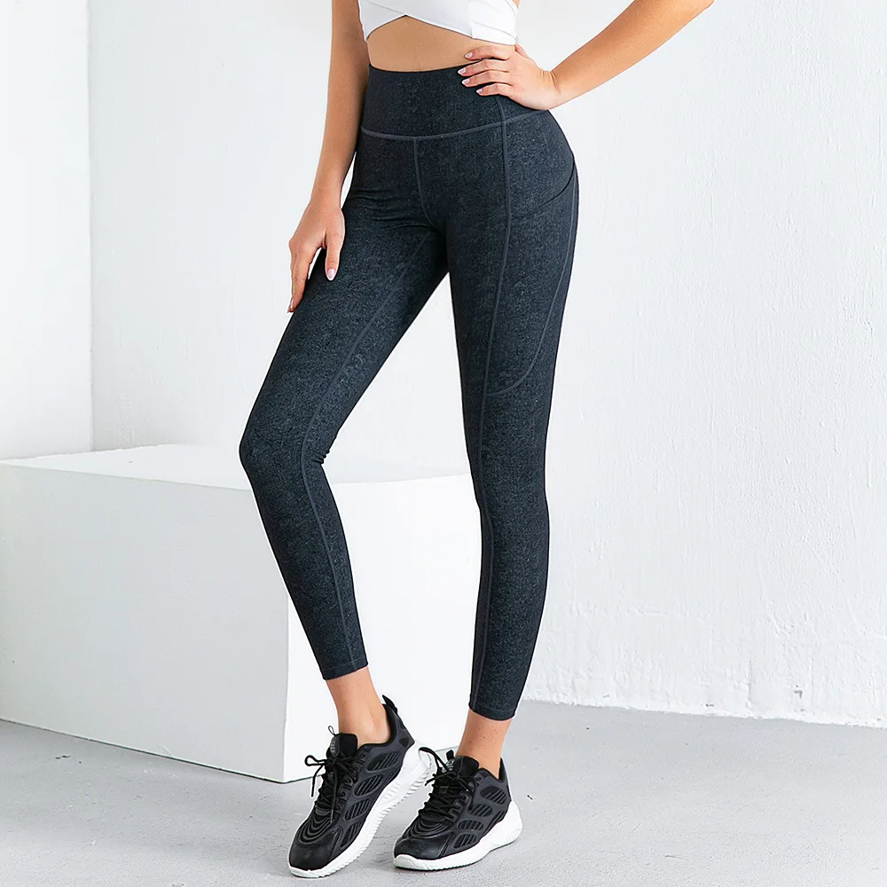 same style new Europe and cross border denim color with pockets brocade double-sided woolen pants women's yoga clothes
same style new Europe and cross border denim color with pockets brocade double-sided woolen pants women's yoga clothes