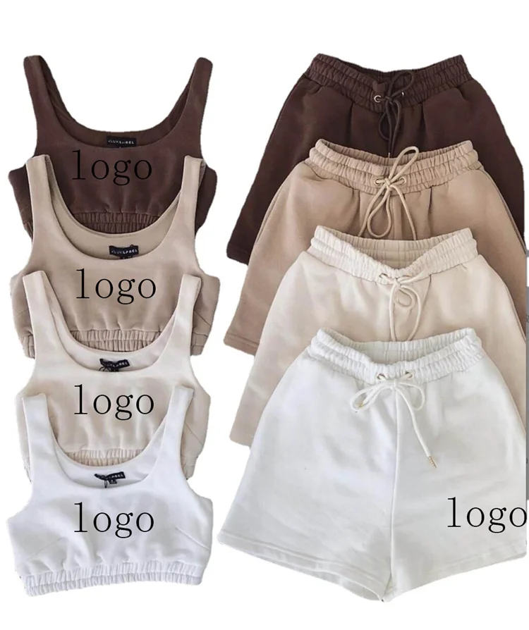 2022 Women clothing sexy Spring Outfits Elegant Corset Crop Top and shorts running Custom Logo biker Joggers two Piece Short Set, Mix color or custom colors
2022 Women clothing sexy Spring Outfits Elegant Corset Crop Top and shorts running Custom Logo biker Joggers two Piece Short Set, Mix color or custom colors