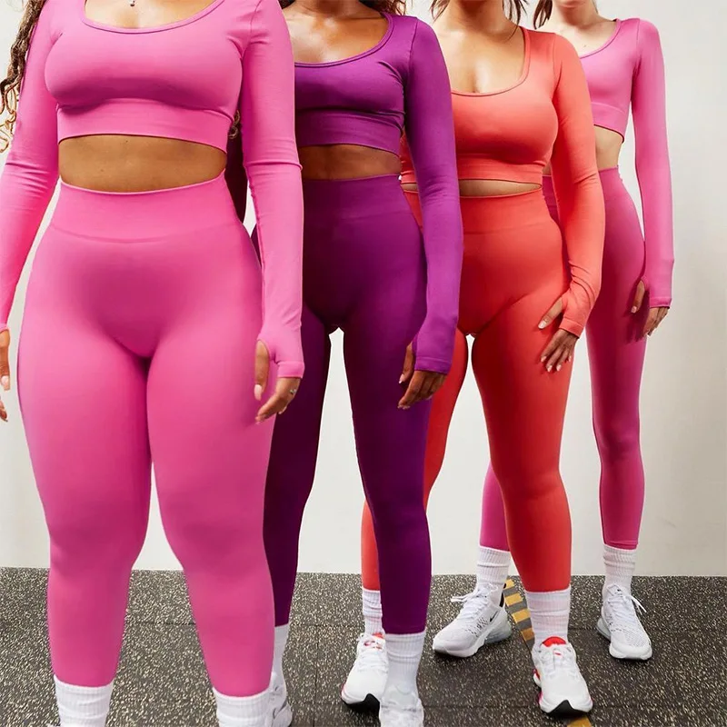 2022 hot summer custom logo multicolor workout two piece yoga fitness gym pants yoga leggings set women's active wear sets
2022 hot summer custom logo multicolor workout two piece yoga fitness gym pants yoga leggings set women's active wear sets