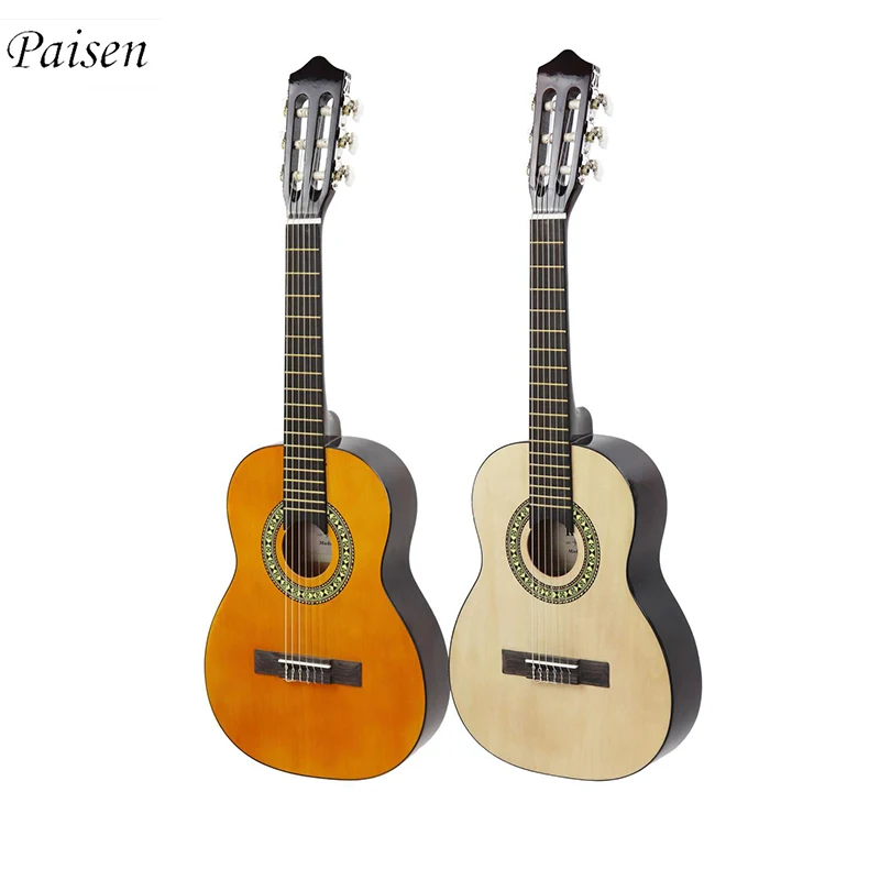 Paisen students quality high-gloss classical guitar beginner acoustic guitar musical instruments handmade classical guitar, Optional
Paisen students quality high-gloss classical guitar beginner acoustic guitar musical instruments handmade classical guitar, Optional