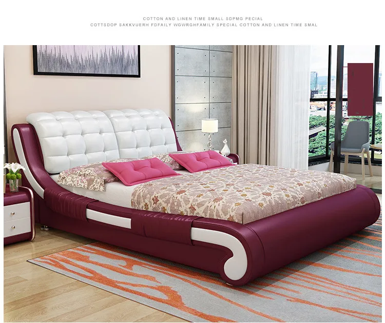 Synthetic Leather bed