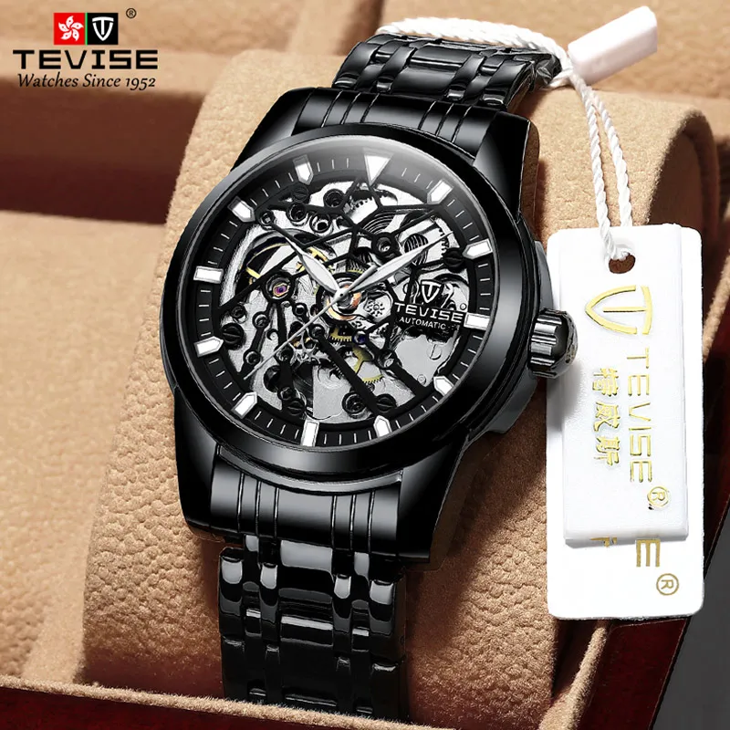 Stylish Hollow-out Full Automatic Mechanical Watch High Quality Men Watches Luminous, Optional
Stylish Hollow-out Full Automatic Mechanical Watch High Quality Men Watches Luminous, Optional