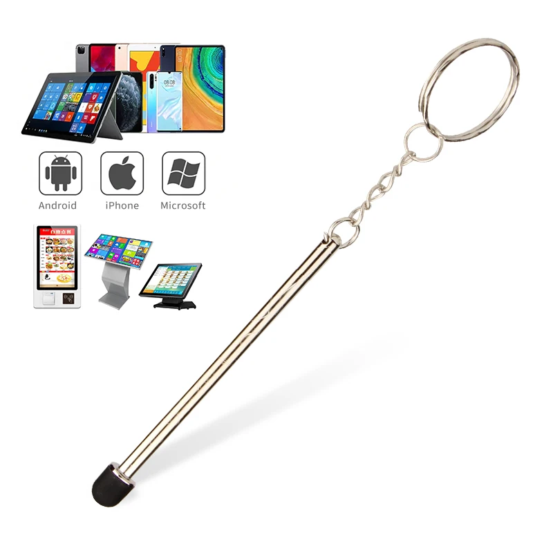 Factory direct sales smartphone touch screen short plastic mini pen kiosk keychain touch disposable stylus pen, Customizable
Factory direct sales smartphone touch screen short plastic mini pen kiosk keychain touch disposable stylus pen, Customizable