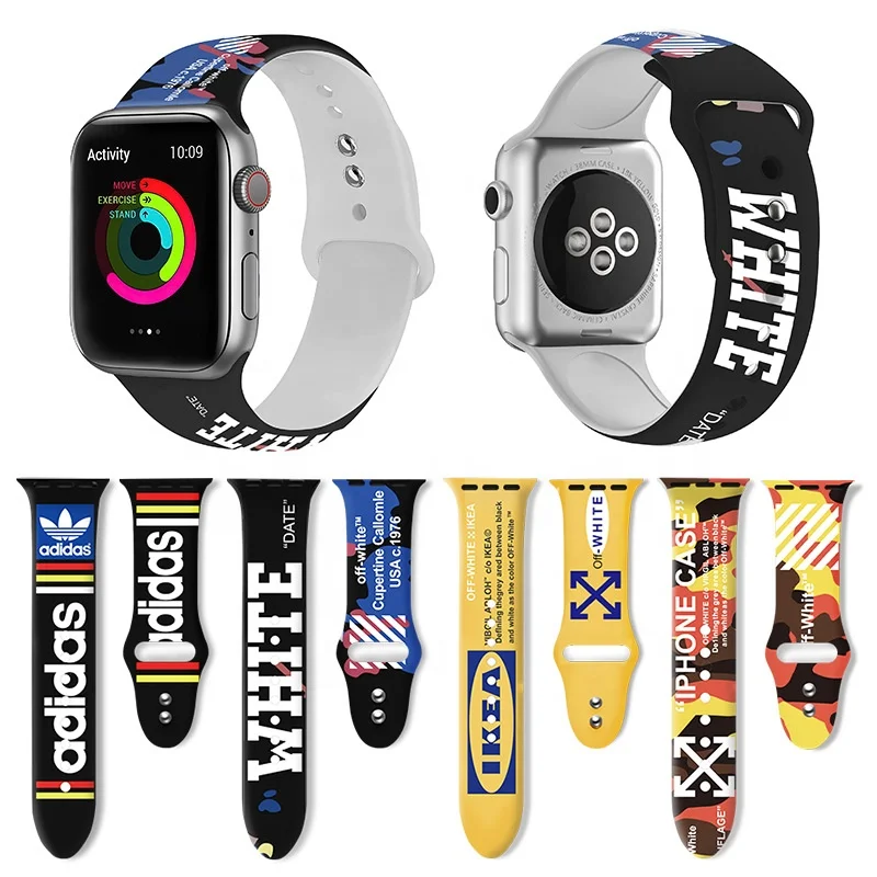 Fashion cartoon painting smart watch strap 38mm 40mm 42mm 44mm universal silica gel colorful bracelet correa inteligente, Various colors to you choose
Fashion cartoon painting smart watch strap 38mm 40mm 42mm 44mm universal silica gel colorful bracelet correa inteligente, Various colors to you choose
