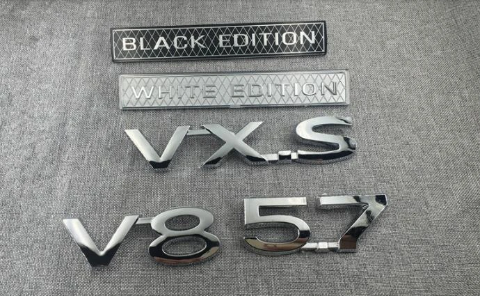 Vxr Car Sticker Badge Emblem Chrome Car Logo For Toyota Land Cruiser