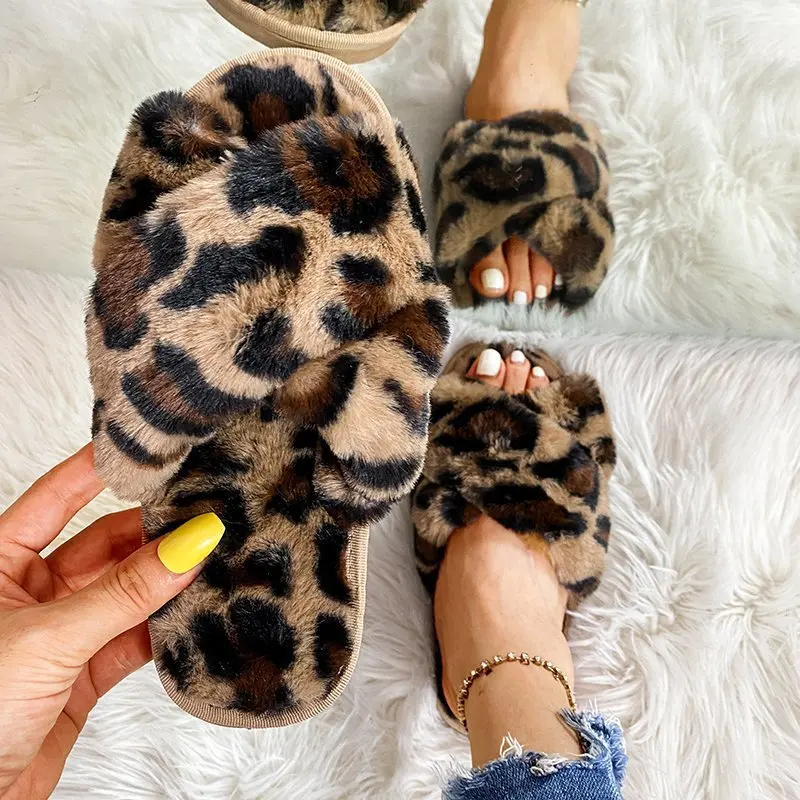 Hot selling fur shoes women 2021 indoor and outdoor new home autumn leopard print plus size fur shoes, Picture
Hot selling fur shoes women 2021 indoor and outdoor new home autumn leopard print plus size fur shoes, Picture