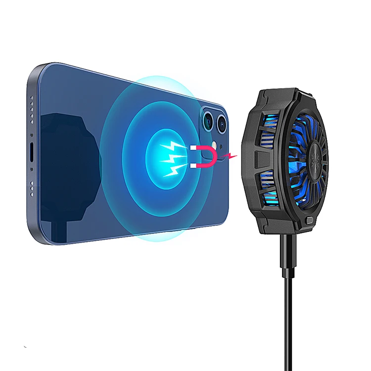 Cooler Fan RGB Wireless Charger Magnetic Cooling Fan For Smartphone Playing Game L1R1/L2R2/PUBG, Black,white
Cooler Fan RGB Wireless Charger Magnetic Cooling Fan For Smartphone Playing Game L1R1/L2R2/PUBG, Black,white