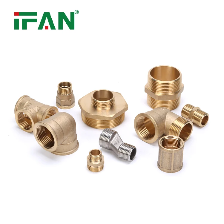 Ifan All Style Sizes Brass Pipe Fitting PN25 Tee Elbow Socket Bushing Brass Fittings Plumbing Fitting Brass
Ifan All Style Sizes Brass Pipe Fitting PN25 Tee Elbow Socket Bushing Brass Fittings Plumbing Fitting Brass