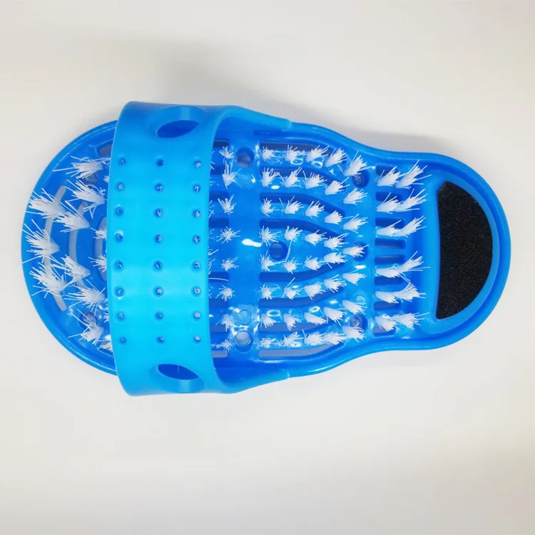 Foot Scrubber Feet Shower Spas Cleaning Brush Plastic bathroom Shoe foot cleaning slipper with suction cup, Blue or pink
Foot Scrubber Feet Shower Spas Cleaning Brush Plastic bathroom Shoe foot cleaning slipper with suction cup, Blue or pink