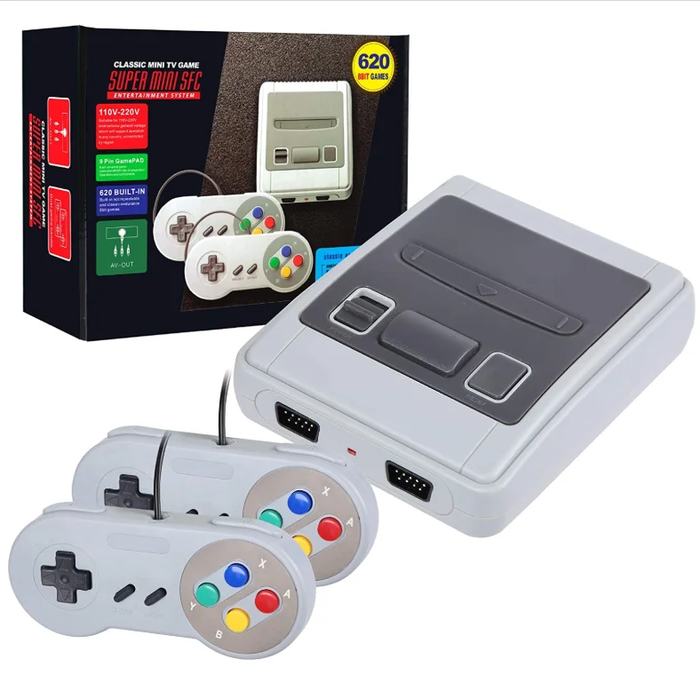 K Hot Selling Retro Handle 620 Game Console Built-in 620 CLASSIC GAMES 620 Game Player
K Hot Selling Retro Handle 620 Game Console Built-in 620 CLASSIC GAMES 620 Game Player