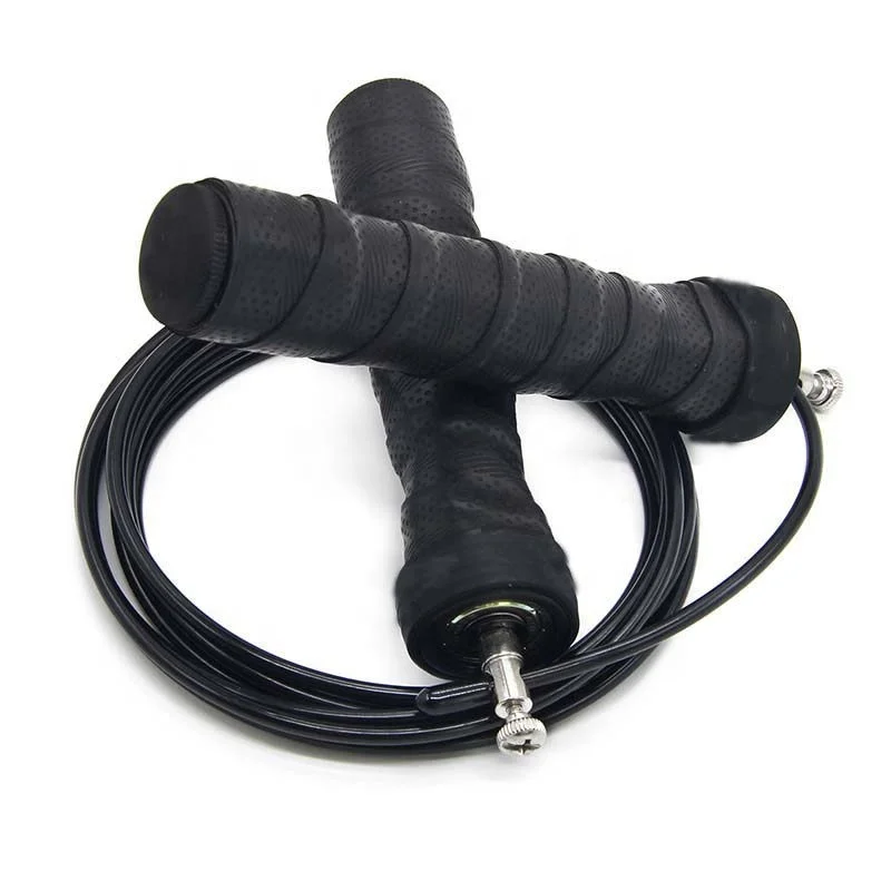 Sweatband Custom Logo Competition Fitness Exercise Gym Professional Stainless Steel Bearing Speed Skip Jump Rope, Black
Sweatband Custom Logo Competition Fitness Exercise Gym Professional Stainless Steel Bearing Speed Skip Jump Rope, Black