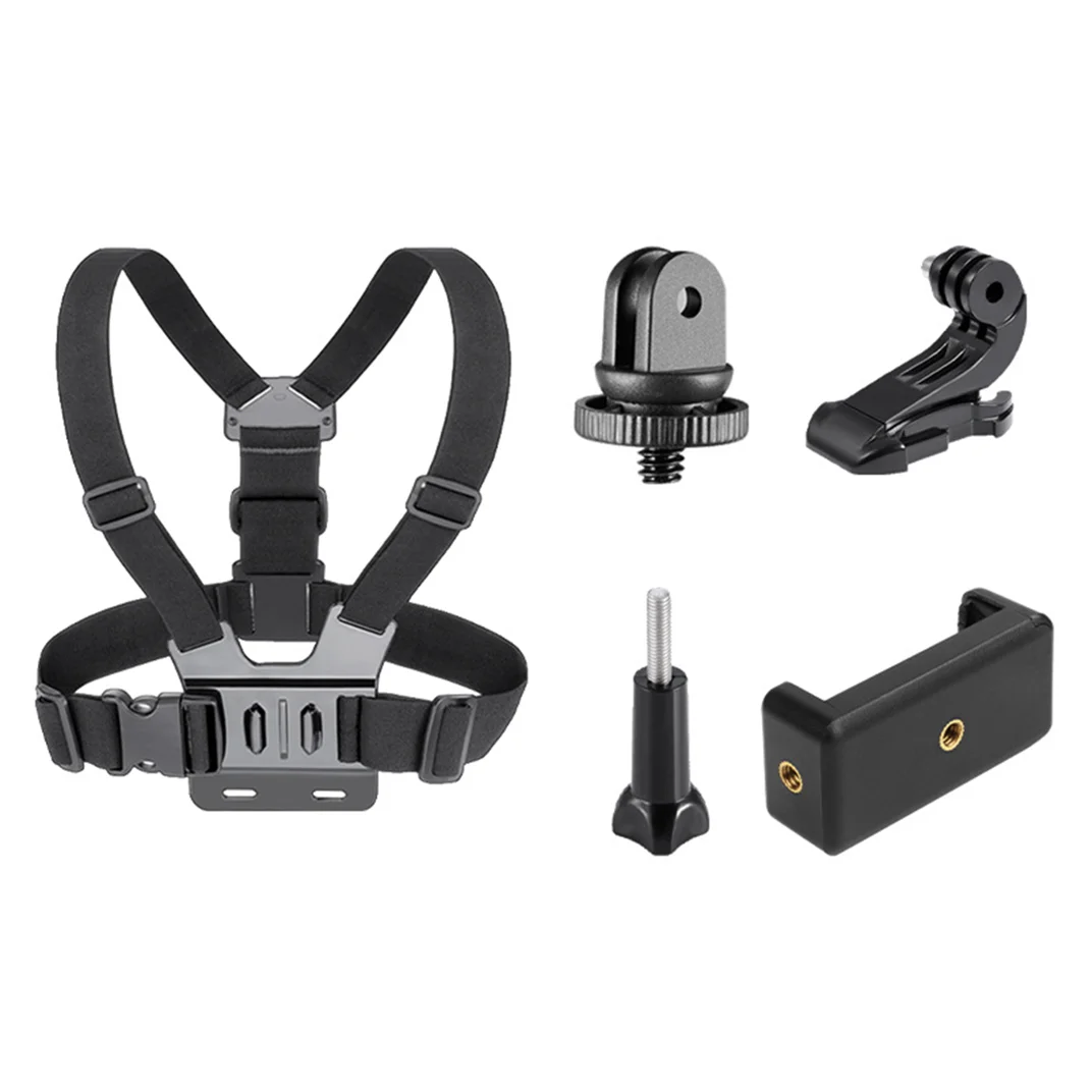 HAOSEN Wholesale Sports Phone Holder Silicone Protective Mesh Sports Camera Chest Strap Accessories and Phone Clip Combo, Black
HAOSEN Wholesale Sports Phone Holder Silicone Protective Mesh Sports Camera Chest Strap Accessories and Phone Clip Combo, Black